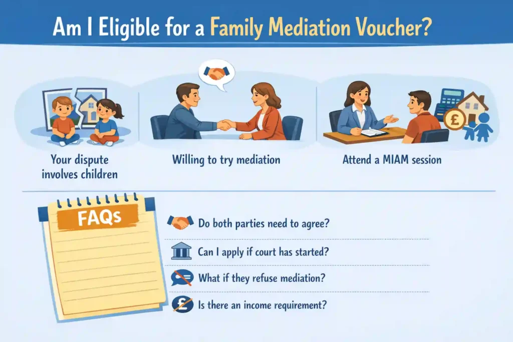 Am I Eligible for a Family Mediation Voucher Kendal?