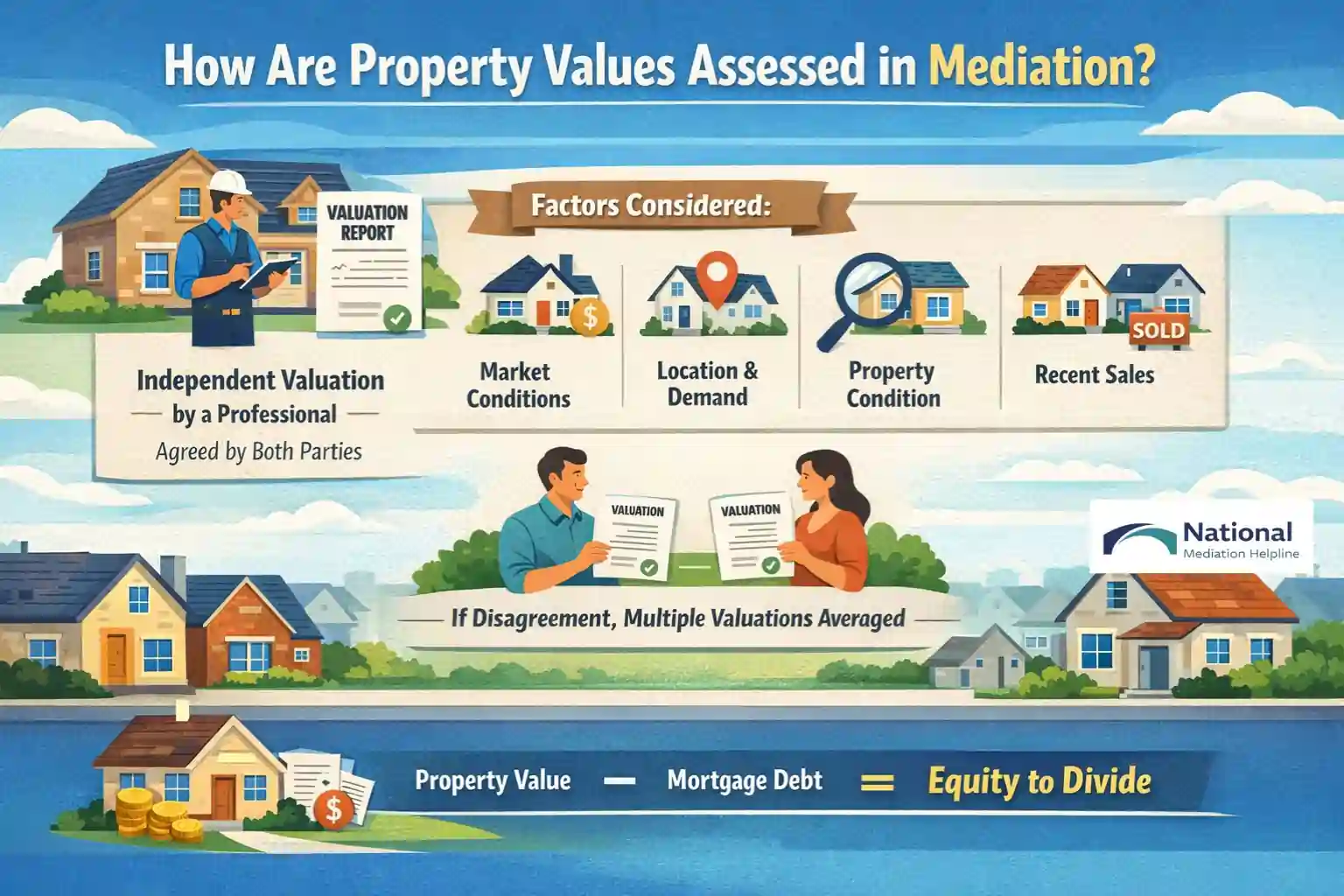 How Are Property Values Assessed in Mediation Kendal?