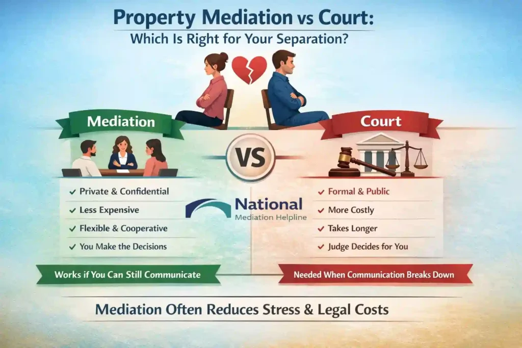 Property Mediation vs Court: Which Is Right for Your Separation Kendal?