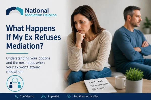 what if my ex refuses mediation Kendal?