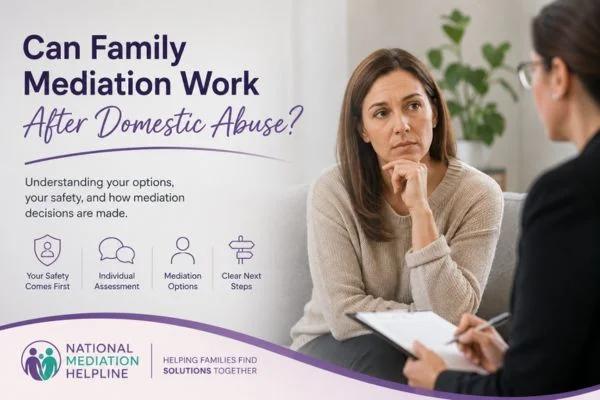 Can Family Mediation Kendal Work After Domestic Abuse?